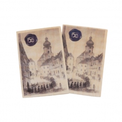 Souvenirs  - Wooden magnet (square) 