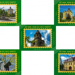 Souvenirs  - Postcard 